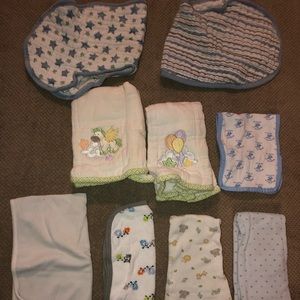Baby burp cloths